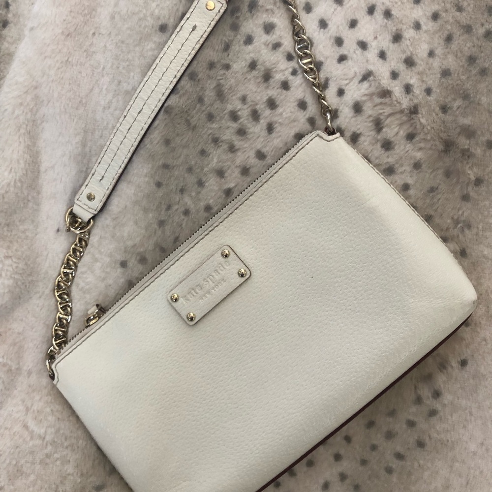 Kate Spade small cream handbag